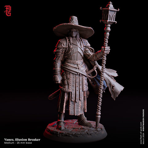 Elf Fighter Eldritch Knight Warlock Hexblade,Witch Hunter| Unpainted Resin miniature |28mm,32mm,54mm,75mm,100mm Scale| Figurine mini -D&D 5e