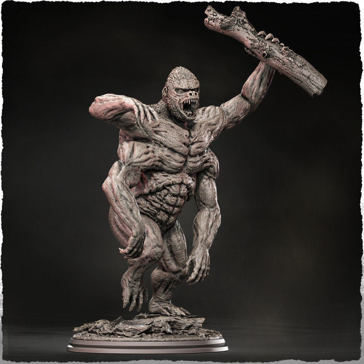 Girallon (3 sizes available) Miniature | 28mm ,32mm, 75mm Scale | Pathfinder Figure | DnD 5E | Figurine unpainted | Dungeons &amp; Dragons 5e