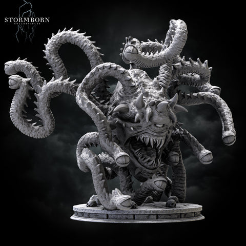 Lord of Beholders, Eye Tyrant, Sphere of many Eyes, D&D 5e Resin Miniature | 28mm, 32mm Scales | Pathfinder | DnD | Stormborn Collectibles