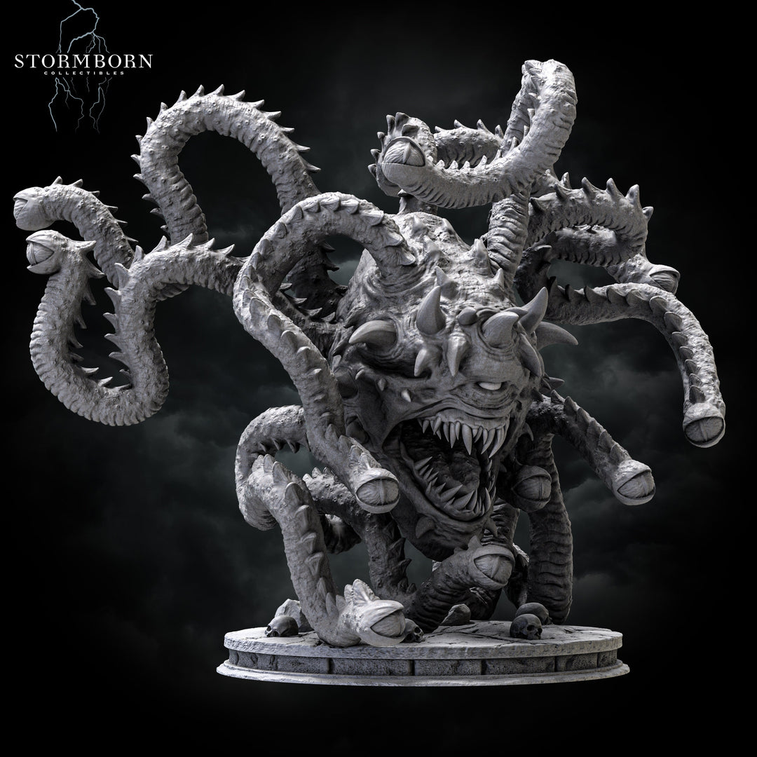 Lord of Beholders, Eye Tyrant, Sphere of many Eyes, D&amp;D 5e Resin Miniature | 28mm, 32mm Scales | Pathfinder | DnD | Stormborn Collectibles