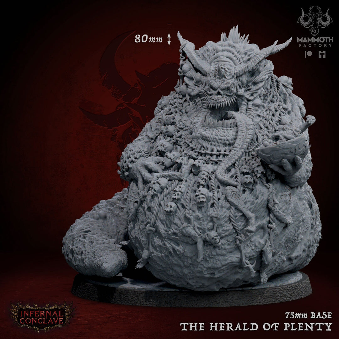 Flesh Golem Abomination Demon (3 sizes) | 80mm tall | 28mm scale | 32mm scale | Daemon Miniature Proxy | Dungeons and Dragons |