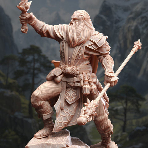 Evocation Wizard, Warlock, Sorcerer Resin Miniature | 28mm, 32mm,54mm,75mm, 100mm Scales | Dungeons and Dragons 5E | DM Stash