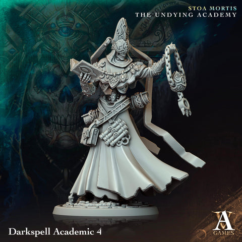Undead Lich Wizard, Monster Miniature | 28mm,32mm,54mm,75mm,100mm Scales | Dungeons and Dragons Pathfinder | DnD 5e gift idea, RPG figure