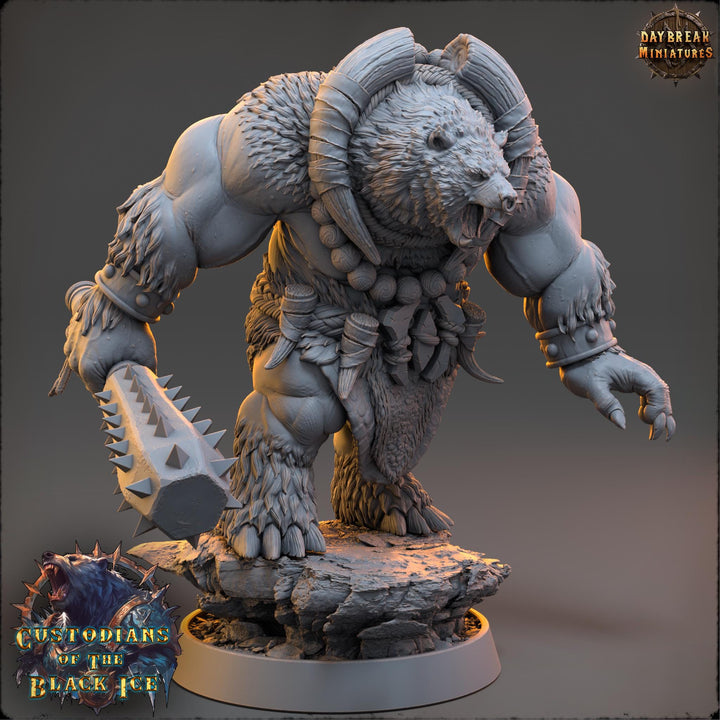 BearFolk Fighter Werebear Fighter 5 Sizes /Scales | D&amp;D 5e | Dungeons and Dragons | Pathfinder