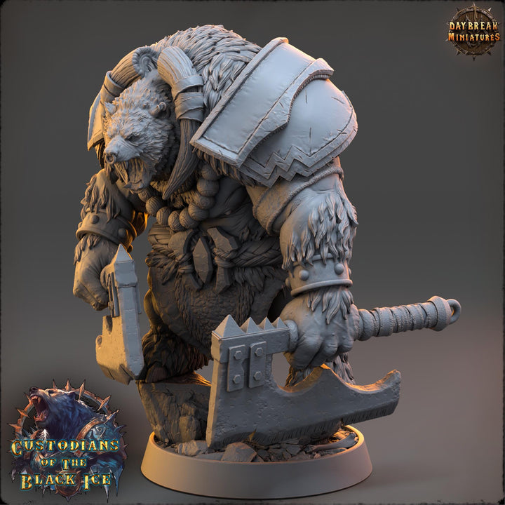 BearFolk Fighter Werebear Fighter Scales: 5 Sizes /| D&amp;D 5e | Dungeons and Dragons | Pathfinder