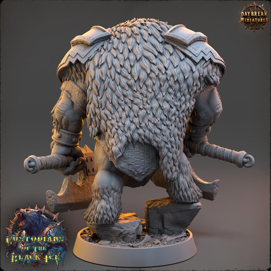 BearFolk Fighter Werebear Fighter Scales: 5 Sizes /| D&amp;D 5e | Dungeons and Dragons | Pathfinder