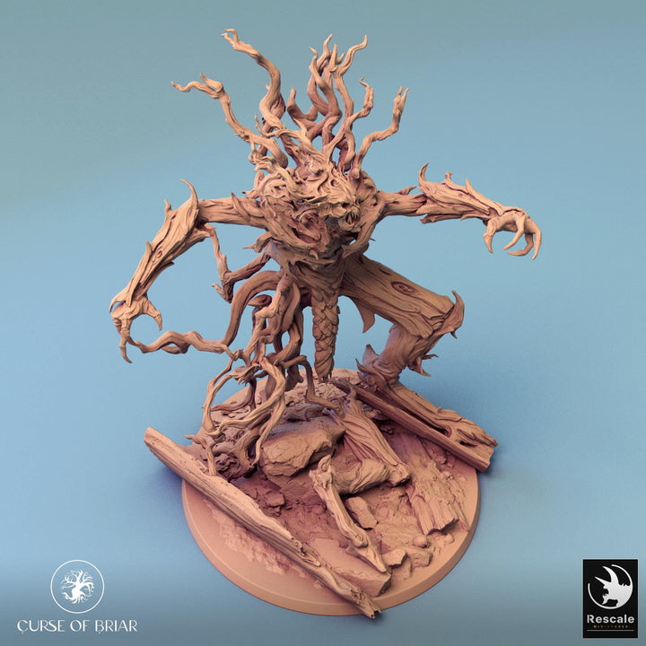 Twig Blight Treant (Various sizes) | 28mm,32mm,54mm,75mm,100mm Scale Resin Mini | Dungeons and Dragons D&amp;D 5e Pathfinder |Rescale Miniatures