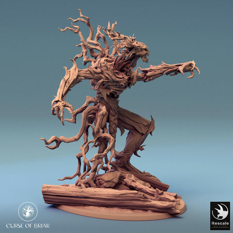 Twig Blight Treant (Various sizes) | 28mm,32mm,54mm,75mm,100mm Scale Resin Mini | Dungeons and Dragons D&D 5e Pathfinder |Rescale Miniatures