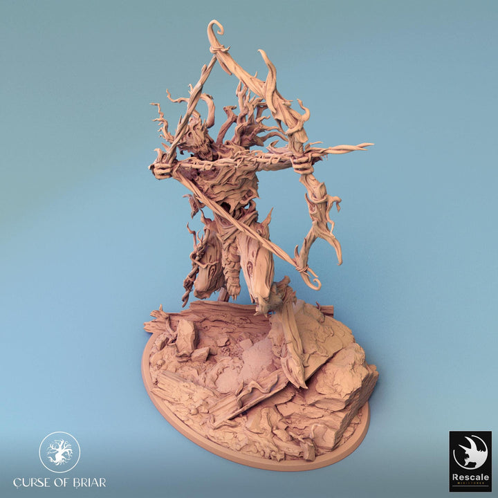 Twig Blight Treant (Various sizes) | 28mm,32mm,54mm,75mm,100mm Scale Resin Mini | Dungeons and Dragons D&amp;D 5e Pathfinder |Rescale Miniatures