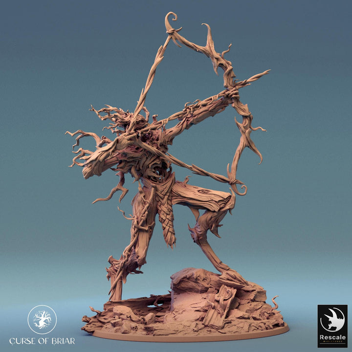 Twig Blight Treant (Various sizes) | 28mm,32mm,54mm,75mm,100mm Scale Resin Mini | Dungeons and Dragons D&amp;D 5e Pathfinder |Rescale Miniatures