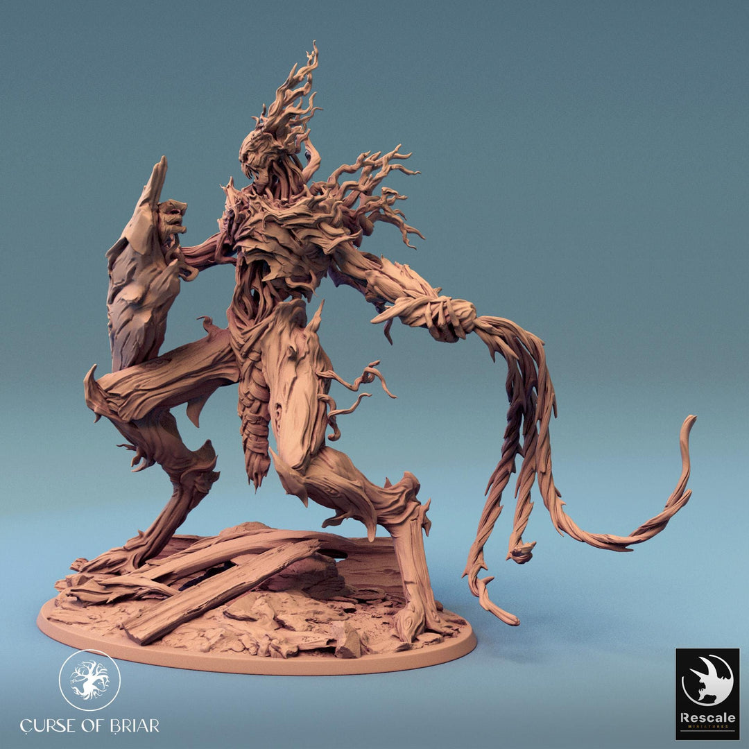 Twig Blight Treant (Various sizes) | 28mm,32mm,54mm,75mm,100mm Scale Resin Mini | Dungeons and Dragons D&amp;D 5e Pathfinder |Rescale Miniatures