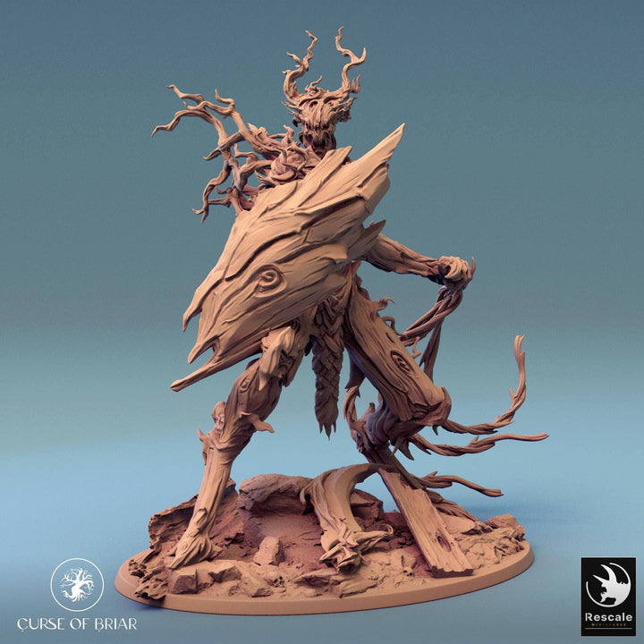 Twig Blight Treant (Various sizes) | 28mm,32mm,54mm,75mm,100mm Scale Resin Mini | Dungeons and Dragons D&amp;D 5e Pathfinder |Rescale Miniatures