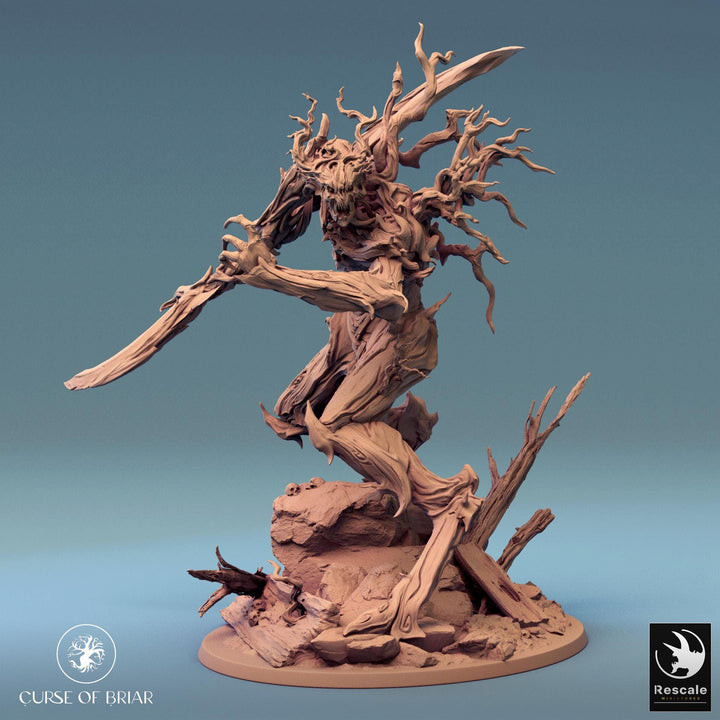 Twig Blight Treant (Various sizes) | 28mm,32mm,54mm,75mm,100mm Scale Resin Mini | Dungeons and Dragons D&amp;D 5e Pathfinder |Rescale Miniatures