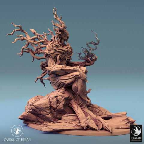 Twig Blight Treant (Various sizes) | 28mm,32mm,54mm,75mm,100mm Scale Resin Mini | Dungeons and Dragons D&D 5e Pathfinder |Rescale Miniatures