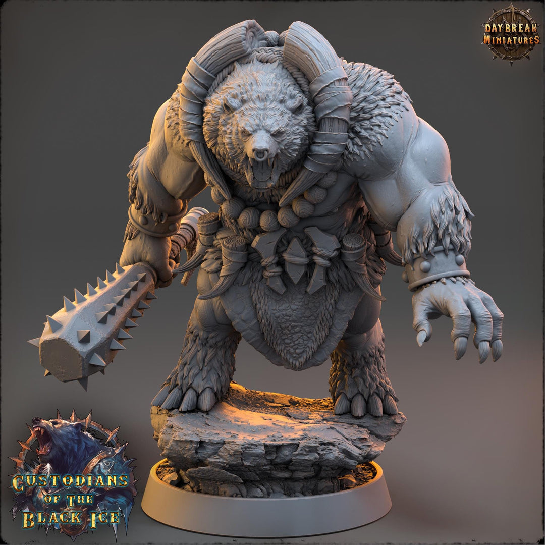 BearFolk Fighter Werebear Fighter 5 Sizes /Scales | D&amp;D 5e | Dungeons and Dragons | Pathfinder