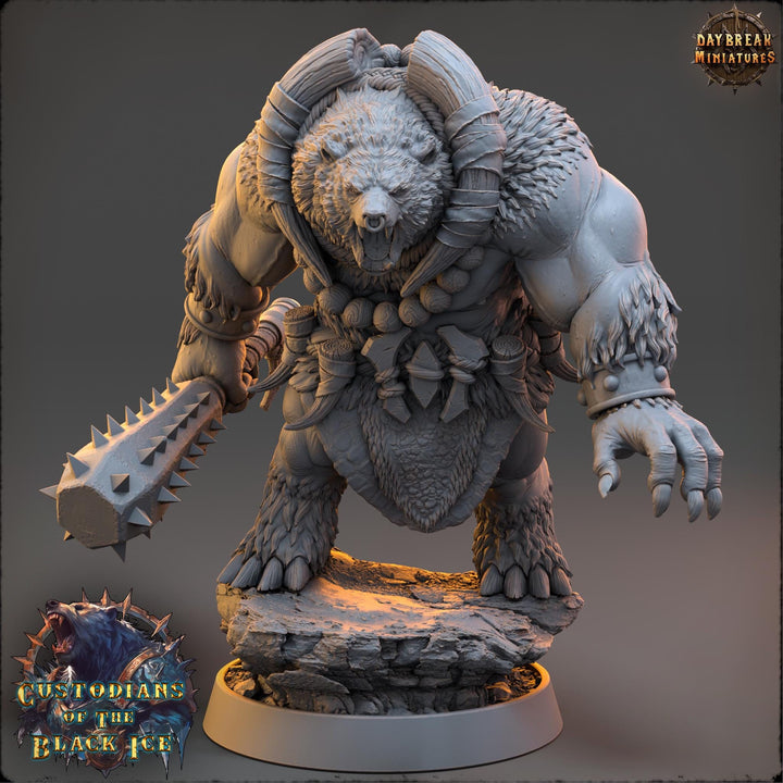 BearFolk Fighter Werebear Fighter 5 Sizes /Scales | D&amp;D 5e | Dungeons and Dragons | Pathfinder