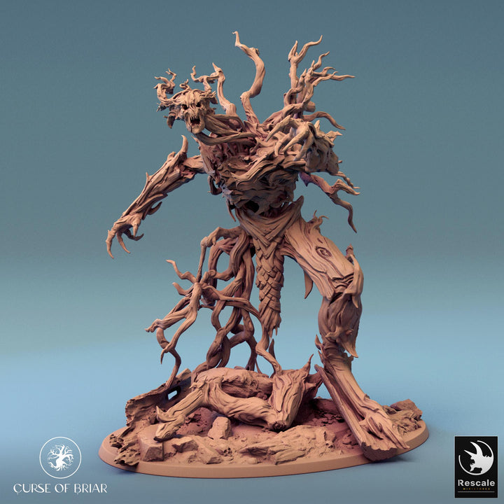 Twig Blight Treant (Various sizes) | 28mm,32mm,54mm,75mm,100mm Scale Resin Mini | Dungeons and Dragons D&amp;D 5e Pathfinder |Rescale Miniatures