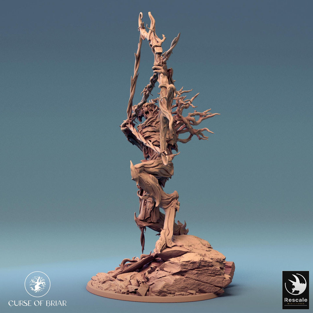 Twig Blight Treant (Various sizes) | 28mm,32mm,54mm,75mm,100mm Scale Resin Mini | Dungeons and Dragons D&amp;D 5e Pathfinder |Rescale Miniatures