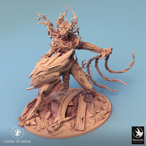 Twig Blight Treant (Various sizes) | 28mm,32mm,54mm,75mm,100mm Scale Resin Mini | Dungeons and Dragons D&D 5e Pathfinder |Rescale Miniatures