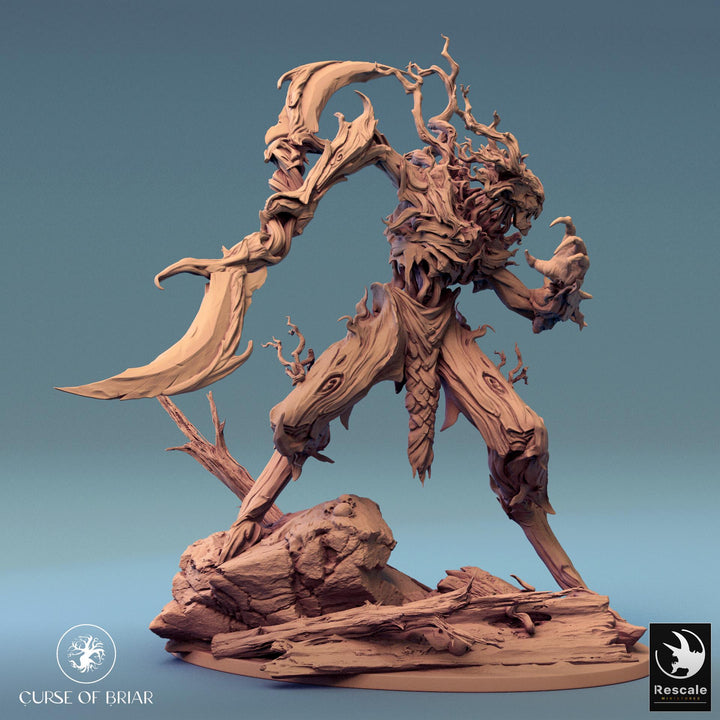 Twig Blight Treant (Various sizes) | 28mm,32mm,54mm,75mm,100mm Scale Resin Mini | Dungeons and Dragons D&amp;D 5e Pathfinder |Rescale Miniatures