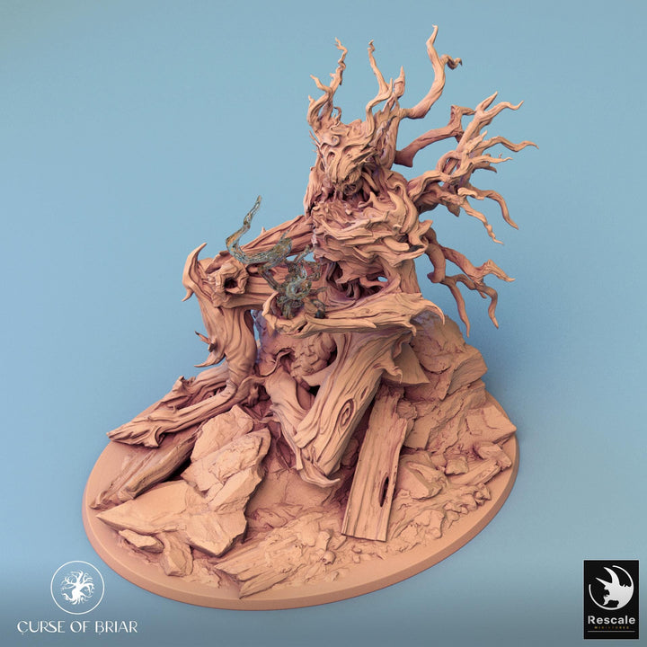 Twig Blight Treant (Various sizes) | 28mm,32mm,54mm,75mm,100mm Scale Resin Mini | Dungeons and Dragons D&amp;D 5e Pathfinder |Rescale Miniatures