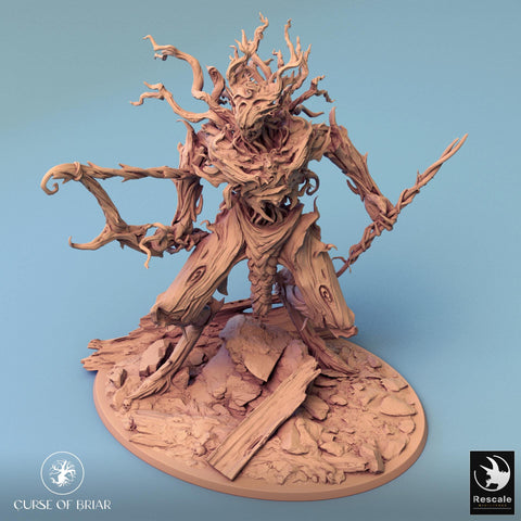 Twig Blight Treant (Various sizes) | 28mm,32mm,54mm,75mm,100mm Scale Resin Mini | Dungeons and Dragons D&D 5e Pathfinder |Rescale Miniatures