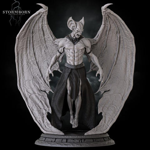 Vampire Lord Elder Undead NPC D&D Miniature | 28mm, 32mm, 54mm,75mm, 100mm Scales | Pathfinder Figure | Figurine unpainted | RPG Gift Idea