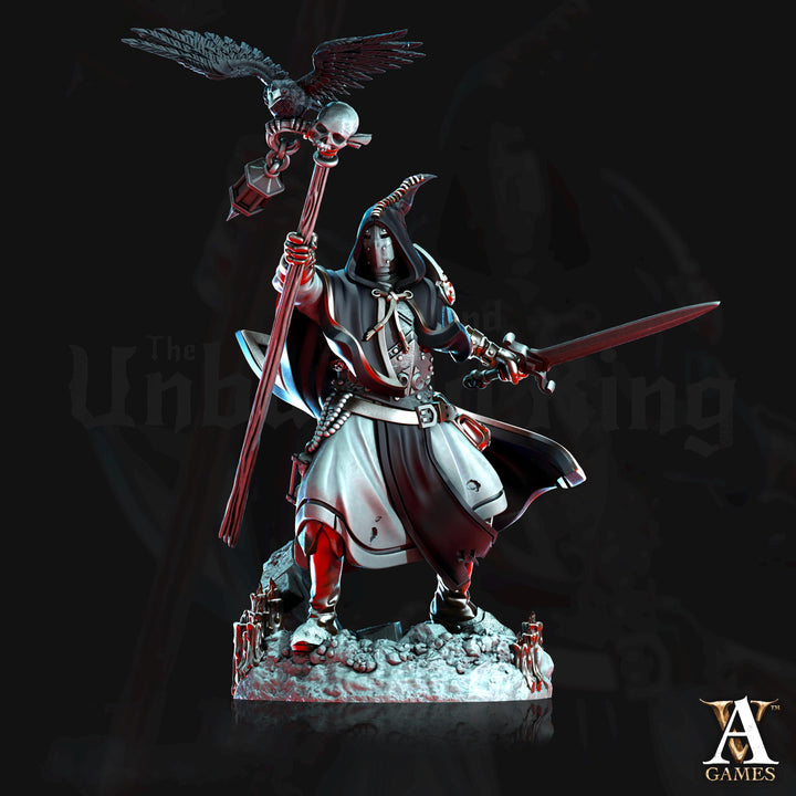 Human Fighter, Eldritch Knight, Hexblade Warlock, Witch Hunter, Monster Slayer Ranger | 28mm,32mm,54mm,75mm,100mm Scale | Figure mini D&amp;D 5e