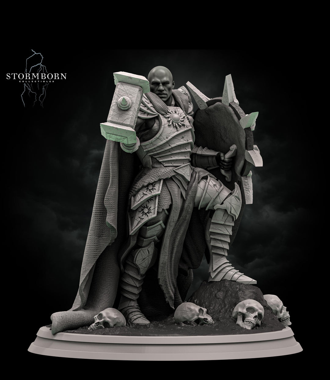 Life, Light Domain Cleric, Paladin PC / NPC Miniature | 5 Sizes /Scales | Figure | DnD | unpainted |