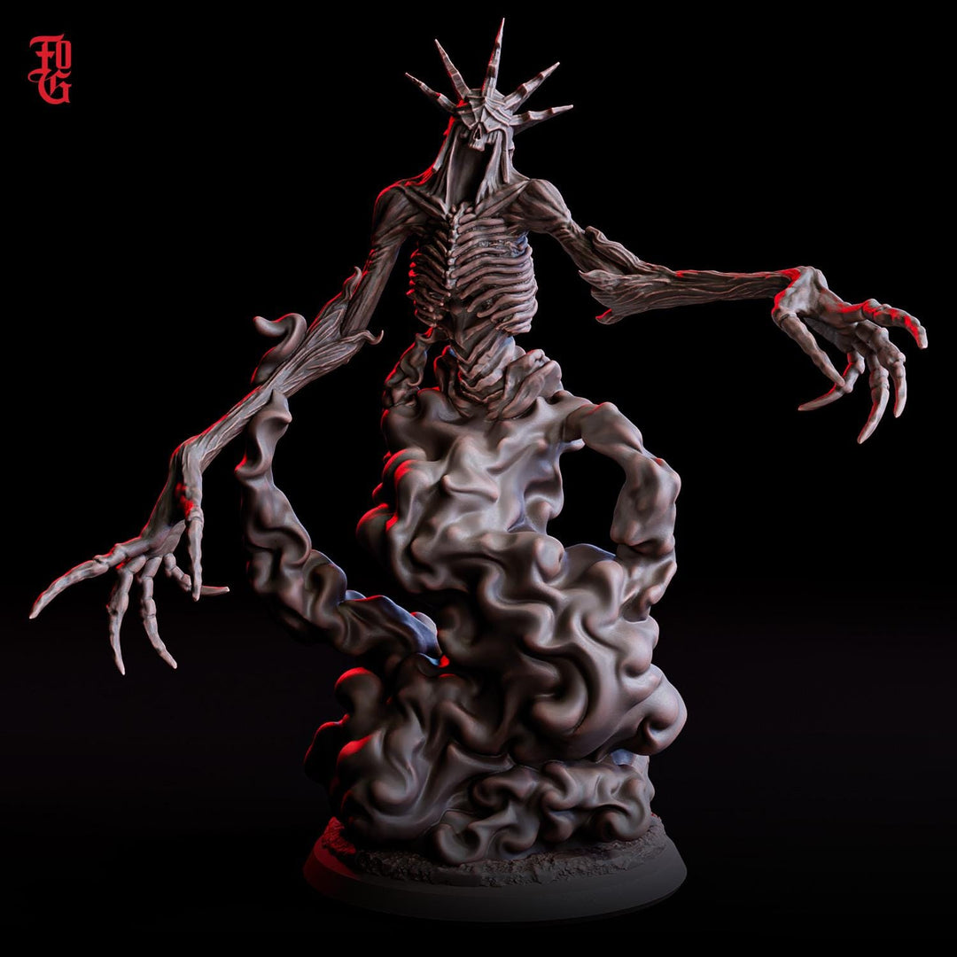 Wraith Undead, Demon Fiend, Resin Miniature | 28mm, 32mm,54mm, 75mm,100mm Scale | Dungeons and Dragons D&amp;D 5e Pathfinder | Flesh of Gods