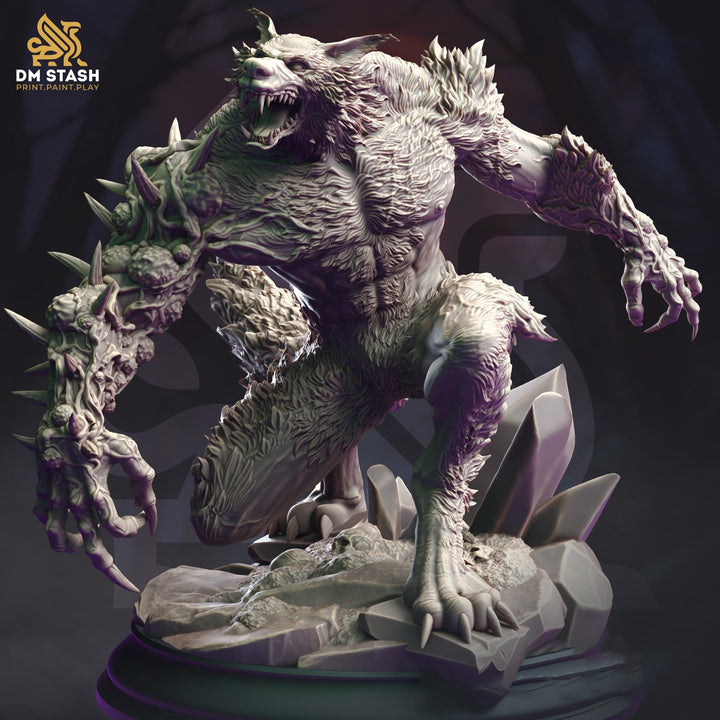 Werewolf (Medium, Large, Huge, Gargantuan D&amp;D 5e Sizes) | 28mm,32mm,54mm,75mm,100mm Scales, | Dungeons and Dragons | Pathfinder| DM Stash
