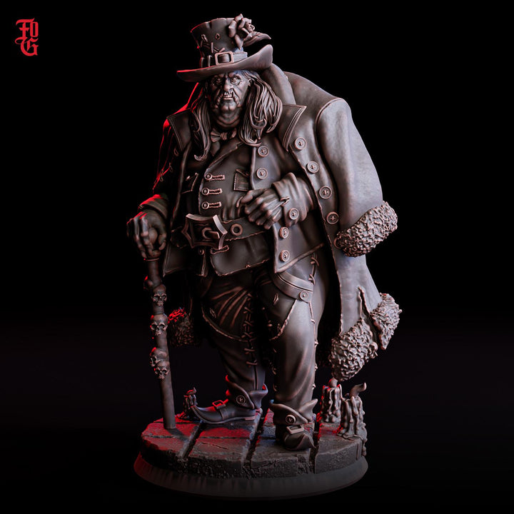 Wizard Illusionist, Warlock, Sorcerer PC NPC | 28mm, 32mm,54mm, 75mm, 100mm Scale Resin Miniature | Dungeons and Dragons | Flesh of Gods