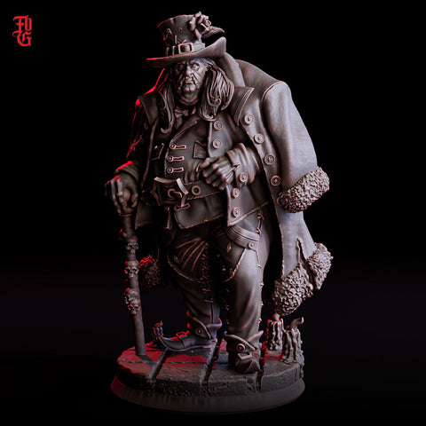 Wizard Illusionist, Warlock, Sorcerer PC NPC | 28mm, 32mm,54mm, 75mm, 100mm Scale Resin Miniature | Dungeons and Dragons | Flesh of Gods