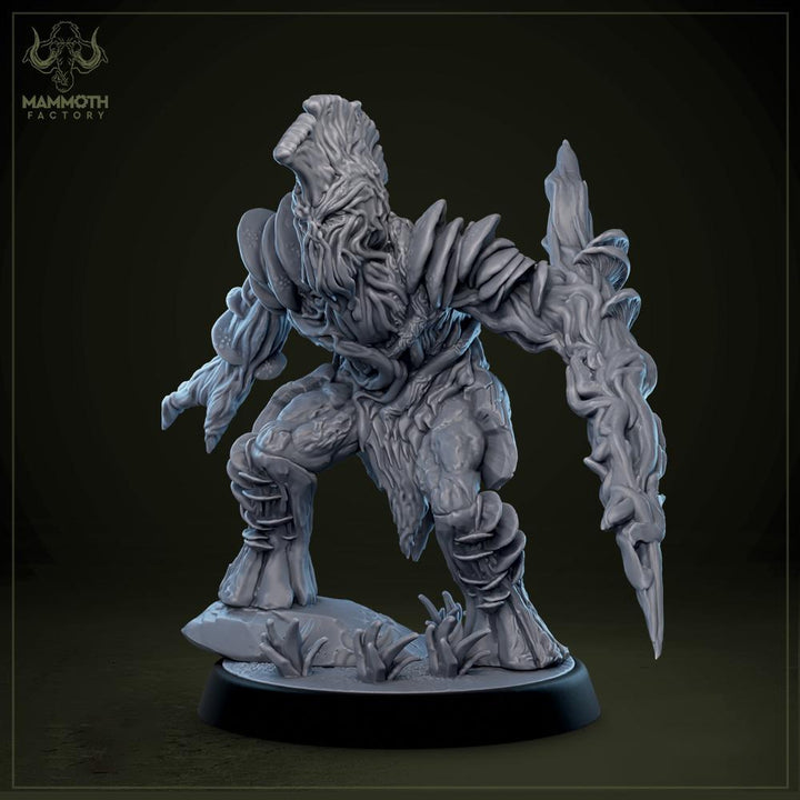 Myconid Adult, fungus ones, fungus folk, Unpainted Resin Miniature | 28mm, 32mm,54mm,75mm,100mm | Dungeons and Dragons | Mammoth Factory