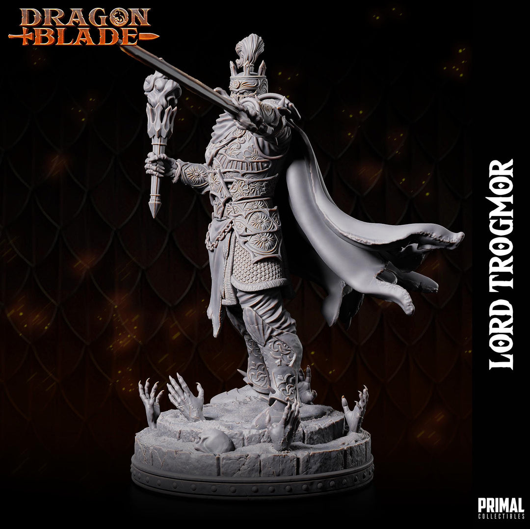 Death Knight, Oathbreaker Paladin Sword PC NPC | 28mm,32mm,54mm, 75mm, 100mm Scales| Dungeons &amp; Dragons| Pathfinder |