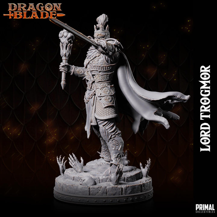 Death Knight, Oathbreaker Paladin Sword PC NPC | 28mm,32mm,54mm, 75mm, 100mm Scales| Dungeons &amp; Dragons| Pathfinder |