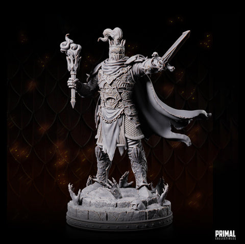 Death Knight, Oathbreaker Paladin Sword PC NPC | 28mm,32mm,54mm, 75mm, 100mm Scales| Dungeons & Dragons| Pathfinder |