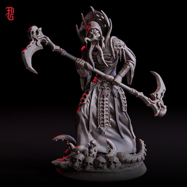 Mind Flayer, Illithid Overseer mini | 28mm,32mm,54mm,75mm,100mm Scales | Dungeons &amp; Dragons | Pathfinder DnD 5e | Mindflayers | Mindflayer