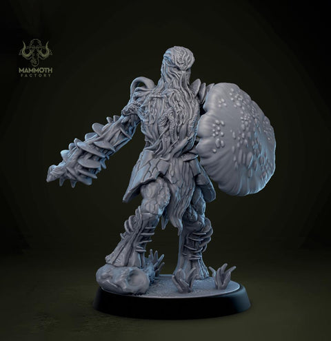 Myconid Adult, fungus ones, fungus folk, Unpainted Resin Miniature | 28mm, 32mm,54mm,75mm,100mm |Dungeons and Dragons |Mammoth Factory