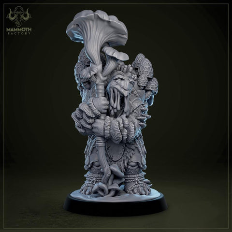 Myconid Sovereign Adult, fungus ones, fungus folk, Unpainted Resin Mini | 28mm,32mm,54mm,75mm,100mm | Dungeons & Dragons | Mammoth Factory