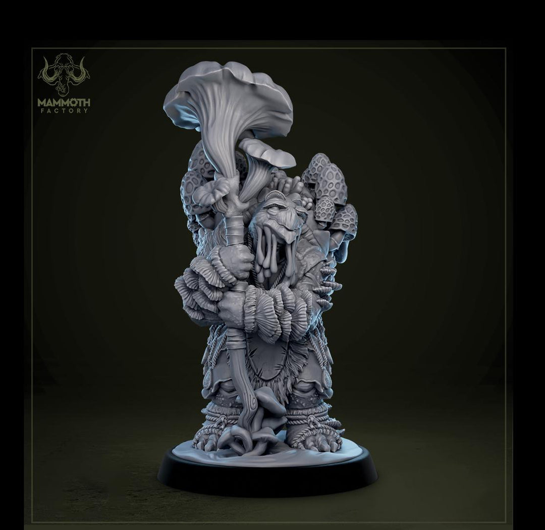 Myconid Sovereign Adult, fungus ones, fungus folk, Unpainted Resin Mini | 28mm,32mm,54mm,75mm,100mm | Dungeons & Dragons | Mammoth Factory