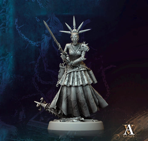 Hag, Witch, Sorcerer, Warlock, Undead, Necromancer | 28mm,32mm,54mm,75mm,100mm Scales| Dungeons and Dragons | Pathfinder | Archvillain Games