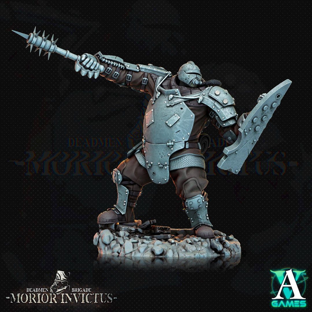 Sci-Fi Miniature Army Veterans | Base sizes: 25mm.32mm,40mm,65mm,80mm (see description) | Resin Mini | Morior Iron Guard | Archvillain Games