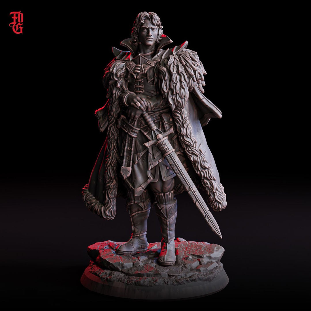 Ranger, Fighter Eldritch Knight PC / NPC | 28mm, 32mm,54mm75mm,100mm Scales | Mini -D&amp;D 5e Pathfinder Figurine | Flesh of Gods