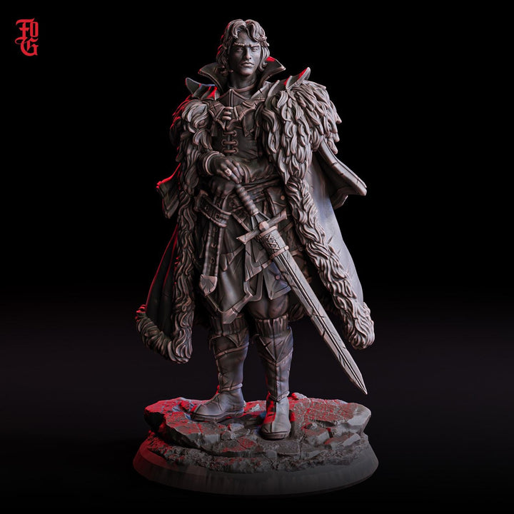Ranger, Fighter Eldritch Knight PC / NPC | 28mm, 32mm,54mm75mm,100mm Scales | Mini -D&amp;D 5e Pathfinder Figurine | Flesh of Gods