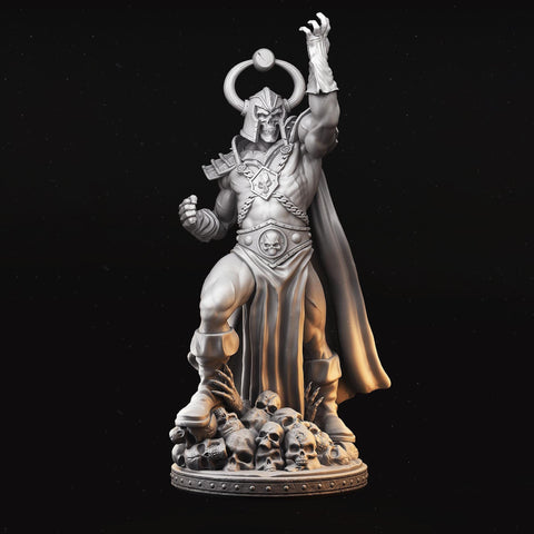 Warlock, Sorcerer, Wizard Undead Lich PC NPC Miniature | 28mm,32mm,54mm,75mm,100mm Scales | Dungeons & Dragons | Pathfinder | Battle Wizard