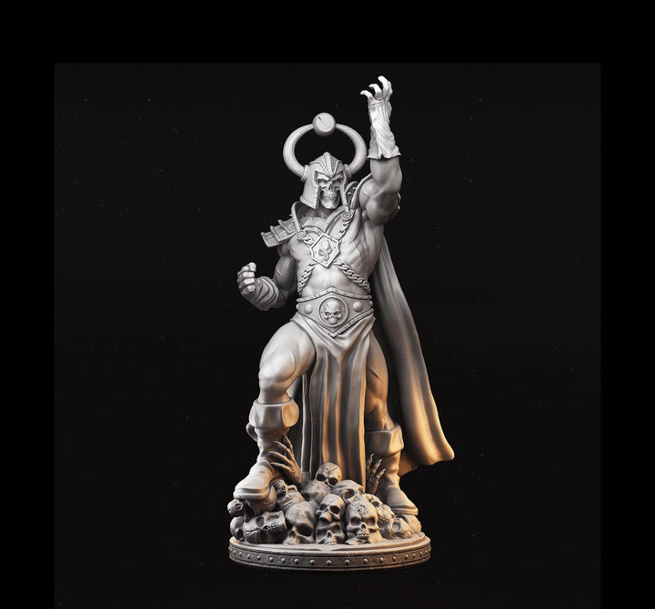 Warlock, Sorcerer, Wizard Undead Lich PC NPC Miniature | 28mm,32mm,54mm,75mm,100mm Scales | Dungeons &amp; Dragons | Pathfinder | Battle Wizard