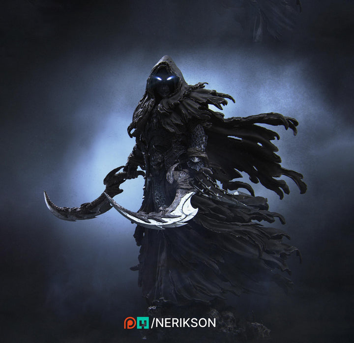 Wraith Incorporeal Undead Lich Monster Unpainted Miniature | 28mm, 32mm, 54mm,75mm, 100mm Scales | Dungeons &amp; Dragons Pathfinder | NERIKSON