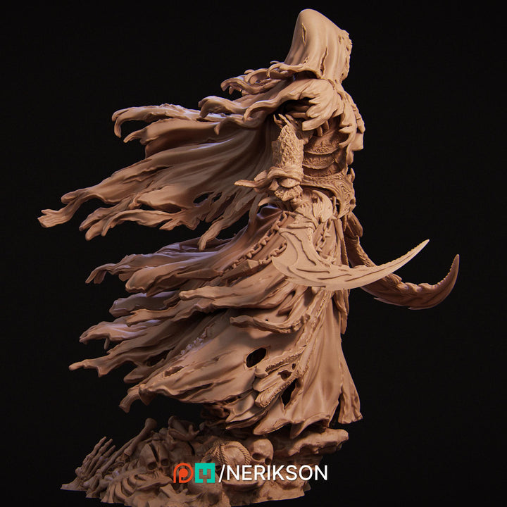 Wraith Incorporeal Undead Lich Monster Unpainted Miniature | 28mm, 32mm, 54mm,75mm, 100mm Scales | Dungeons &amp; Dragons Pathfinder | NERIKSON