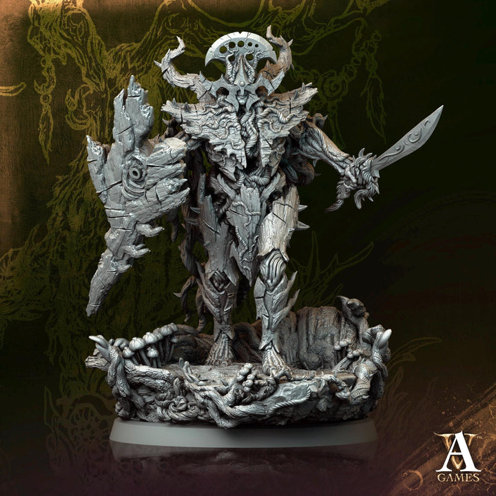 Sylvan Fey Forest Guard (5 sizes) Unpainted Miniature | 28mm,32mm, 54mm,75mm,100 Scales | Dungeons &amp; Dragons |Pathfinder | Archvillain games